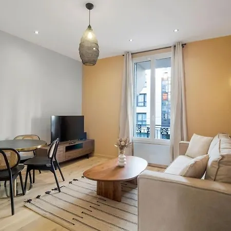 Appartamento 11.appart 4pers#1 Bedroom #pere Lachaise #nation Parigi